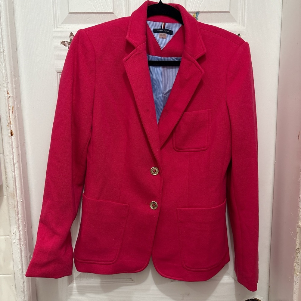 Tommy Hilfiger Vibrant Pink Blazer